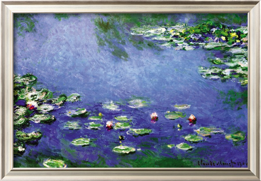 Water Lilies - Claude Monet Painting